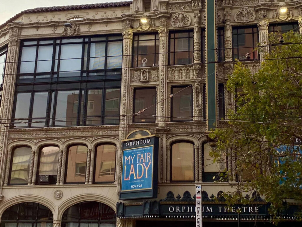 The Orpheum Theater from the outside