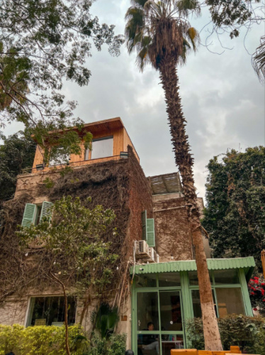 The exterior view of the Osana Cafe