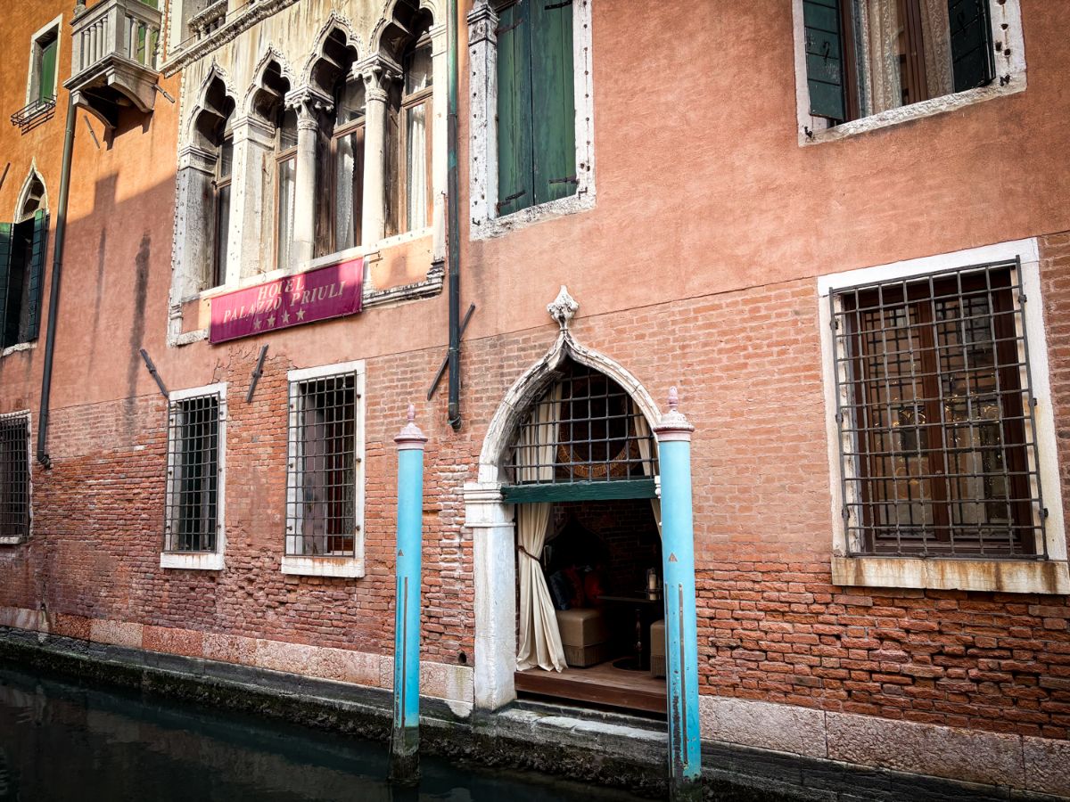 View outside Hotel Palazzo Priuli