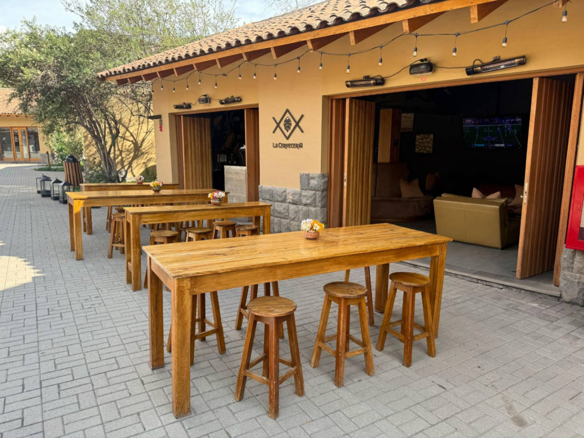 La Cerveceria is Tambo del Inka’s own on-site brewhouse