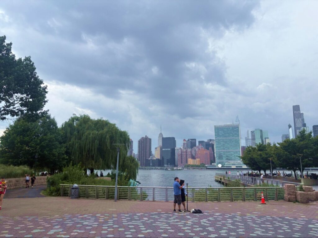 View of the Pathways along the East River