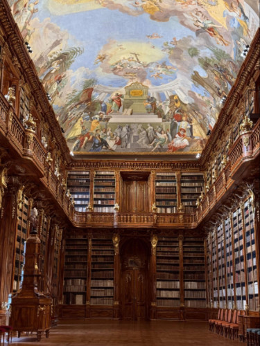 View inside the The Philosophical Library Hall