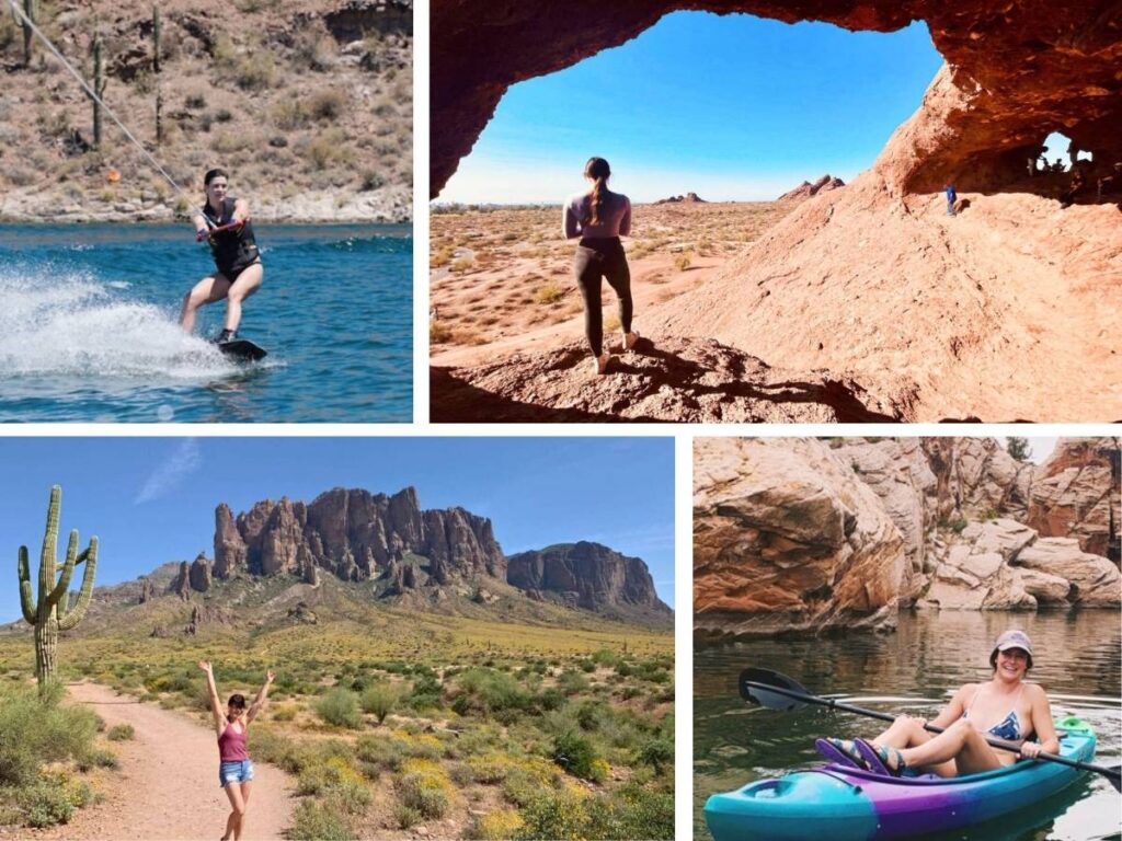 A photo collage of Phoenix writer