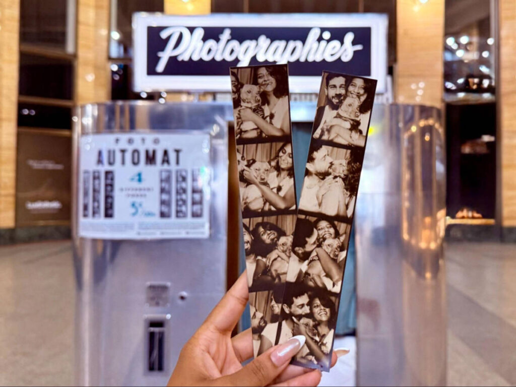 Photos from the Photo booth at the Pasáž U Nováků
