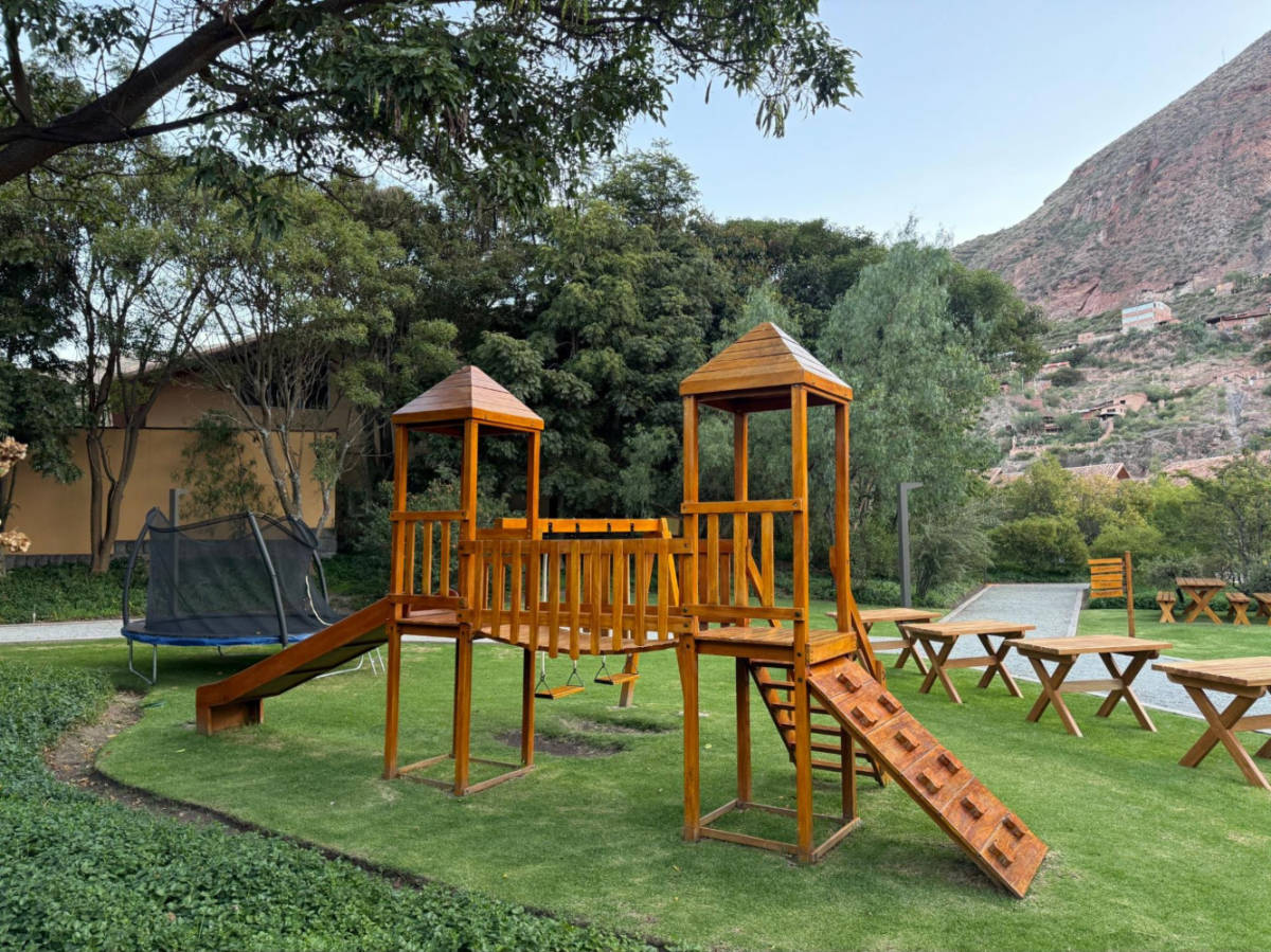 Tambo del Inka has lots of family-friendly play areas for children of all ages
