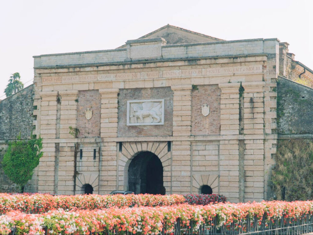 View of Porta Verona from the outside