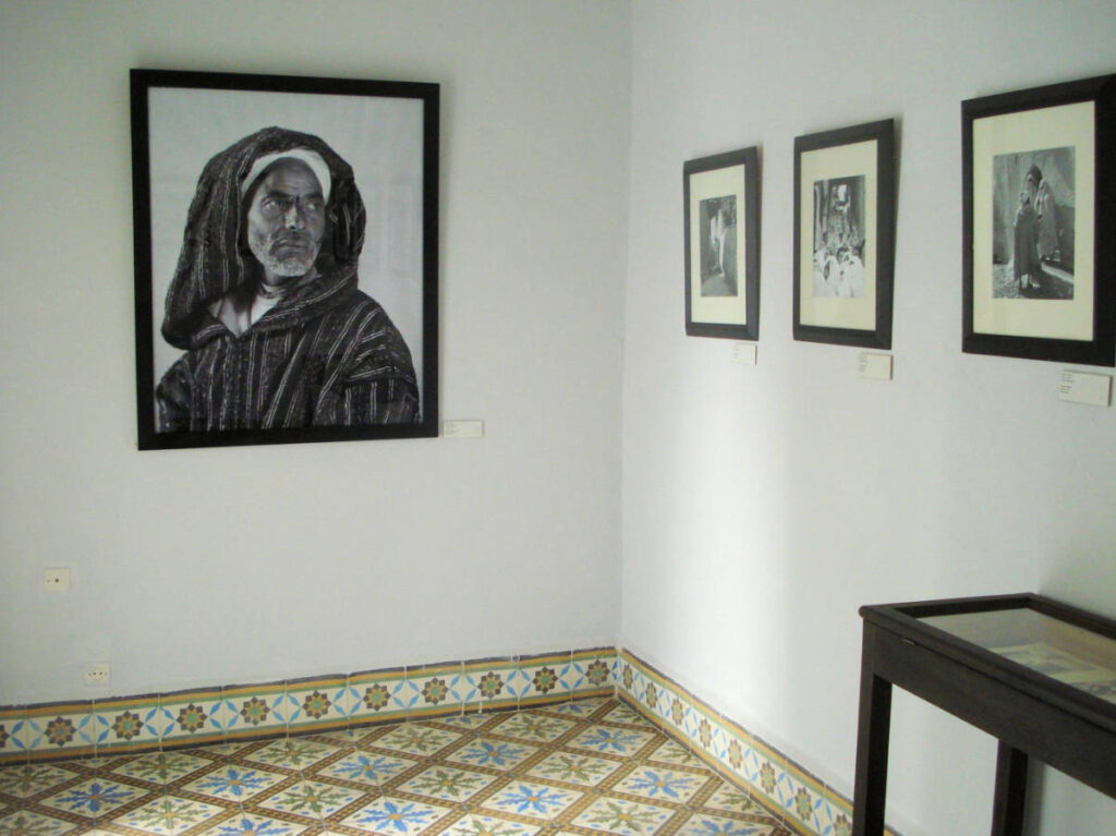 View of the black and white prints in the Photography Museum