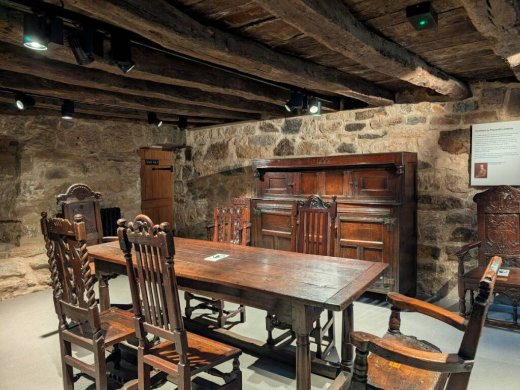 View of the historic displays inside Provand’s Lordship