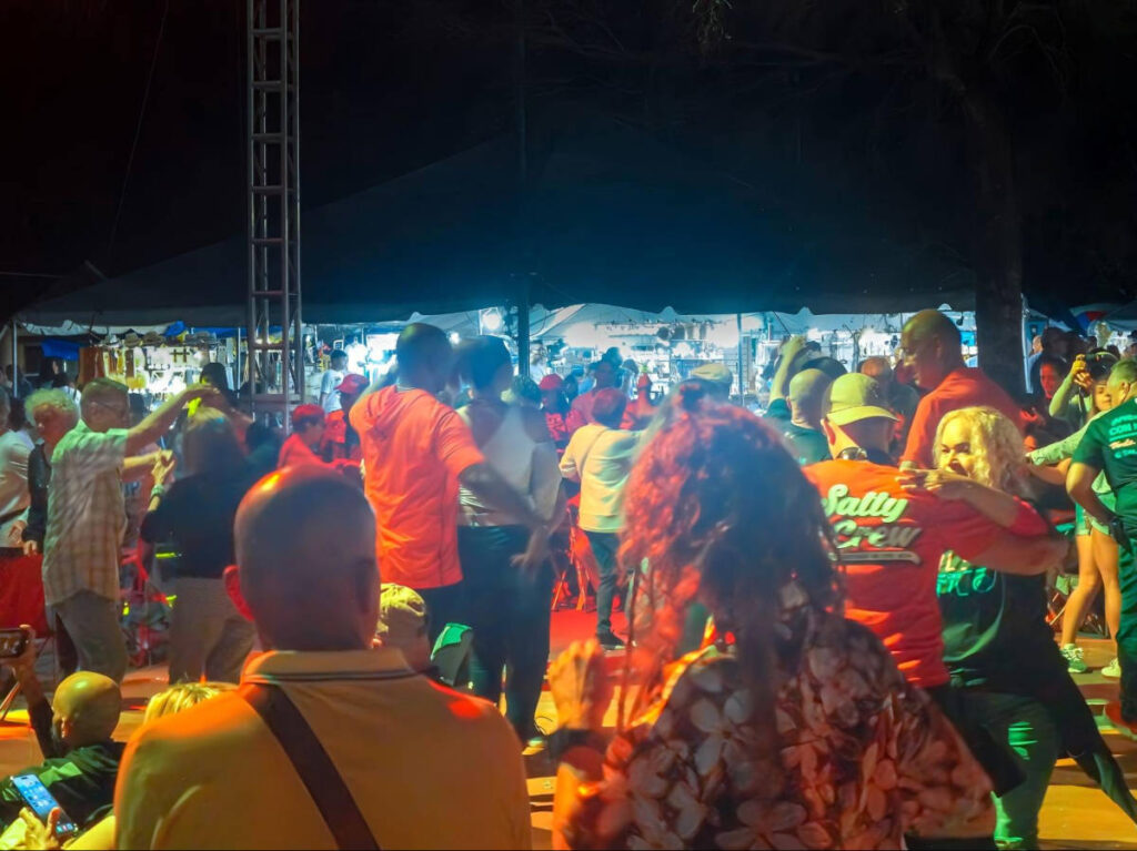 Crowd enjoying at a festival in Puerto Rico