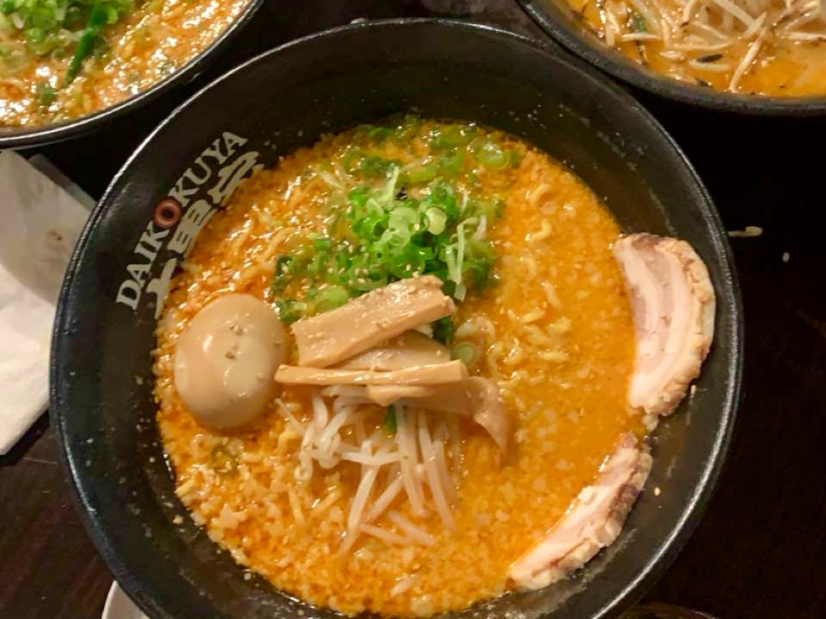 A bowl of Ramen from Daikokuya