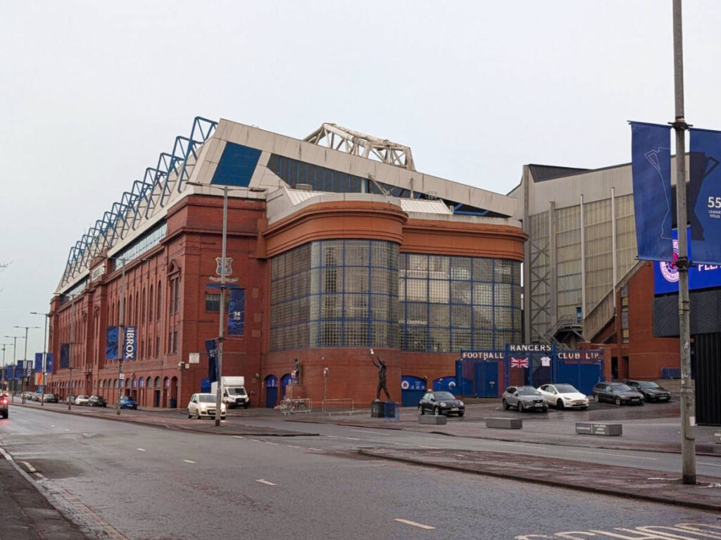 Exterior view of the Rangers Museum seen from across the street