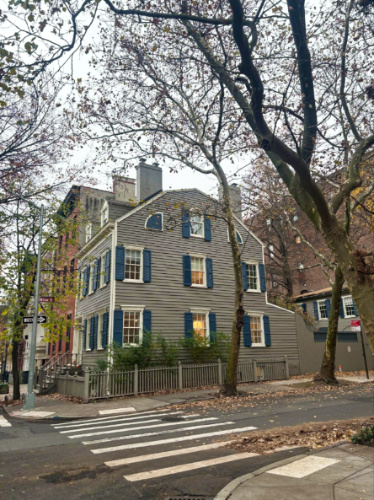 Exterior view of the rare Colonial Architecture