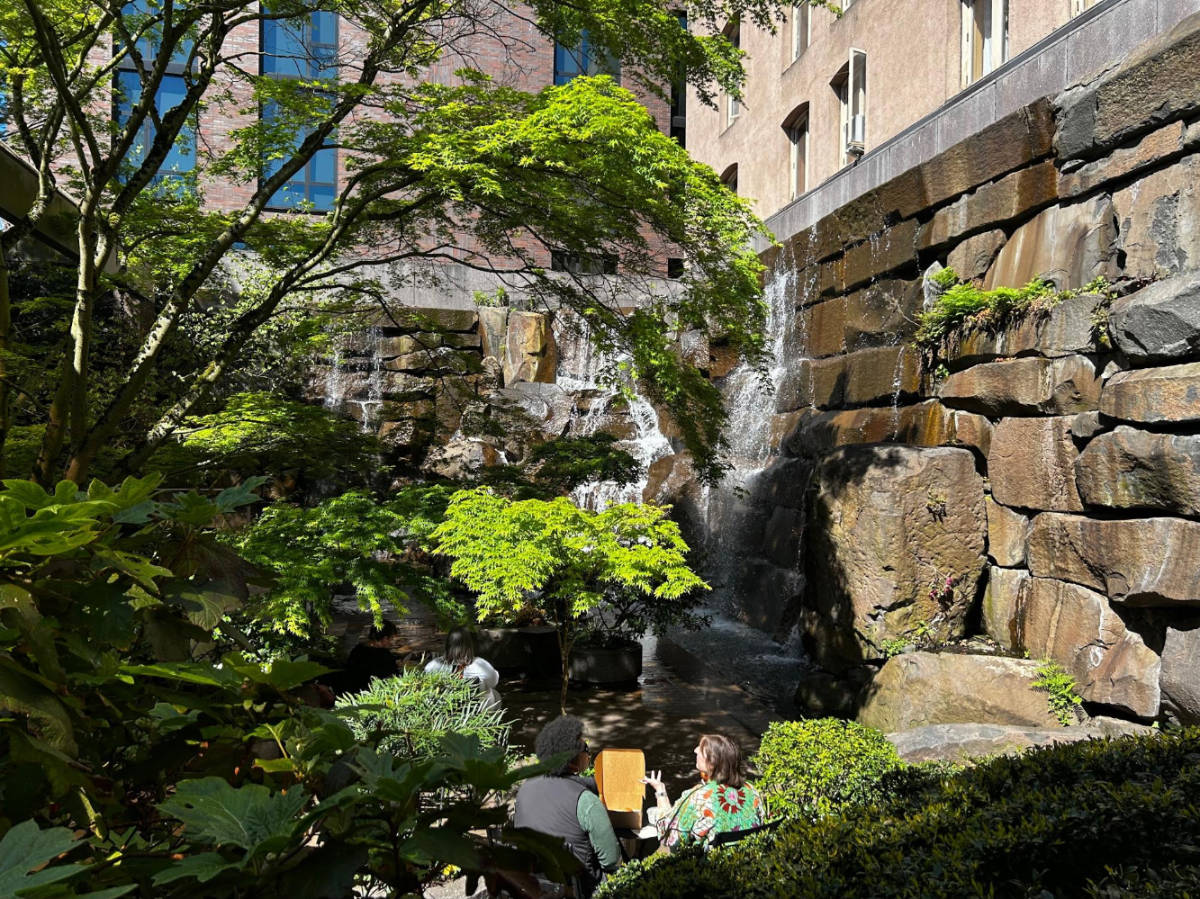 View at the Waterfall Garden Park