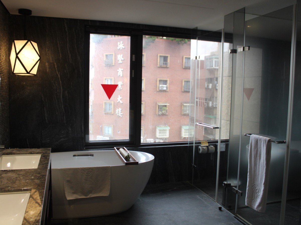 View of the Restroom corner at arTree Hotel