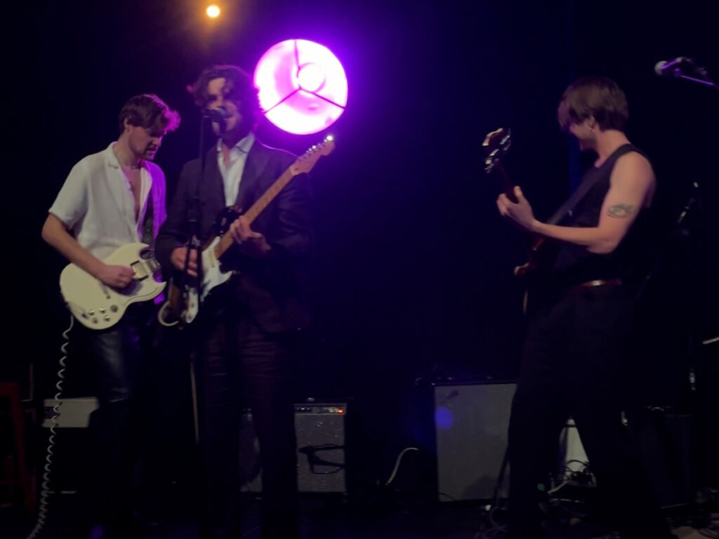 The local band Reyck on Toekomstmuziek’s stage