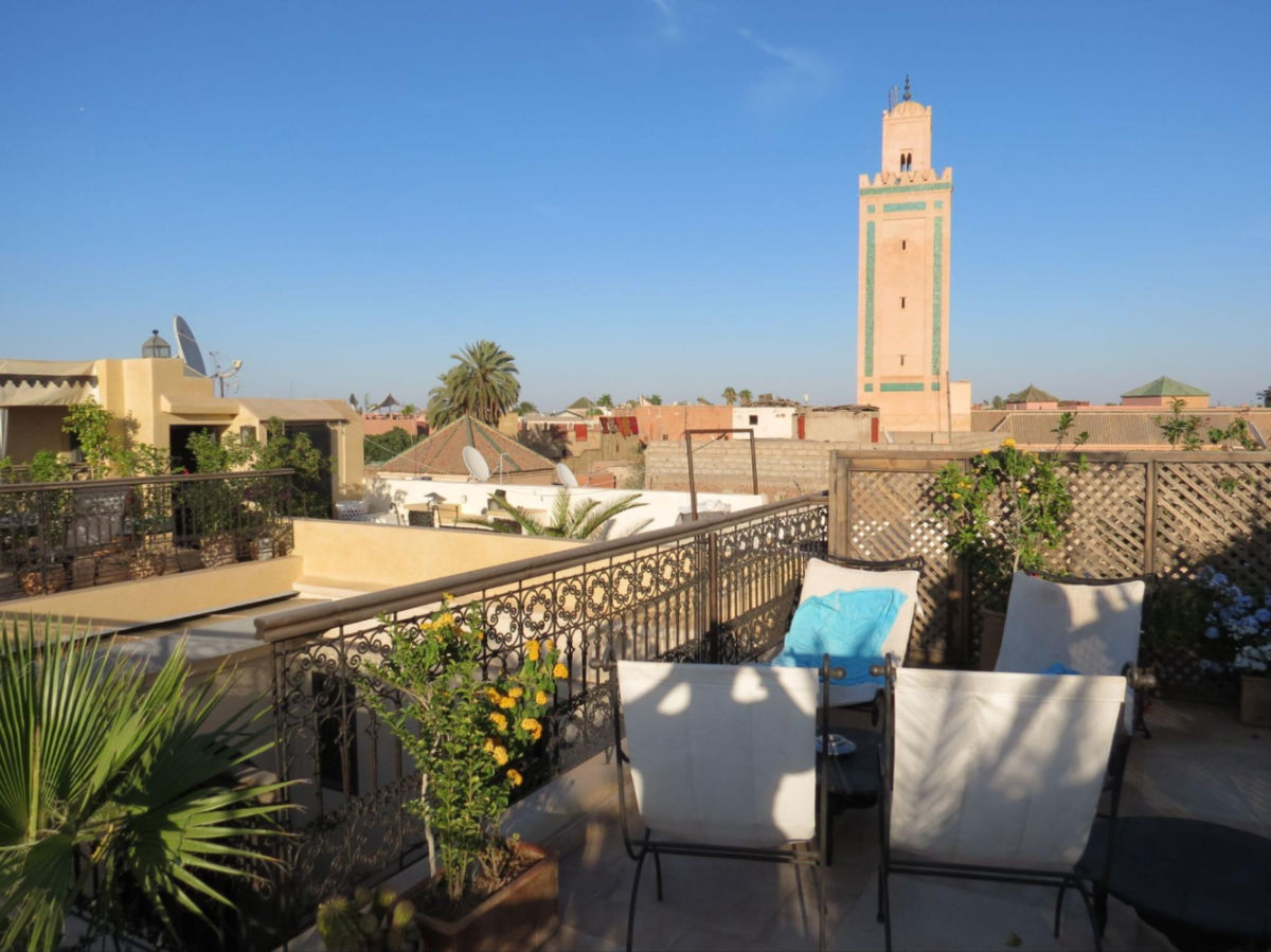 View from Riad Cinnamon roof terrace
