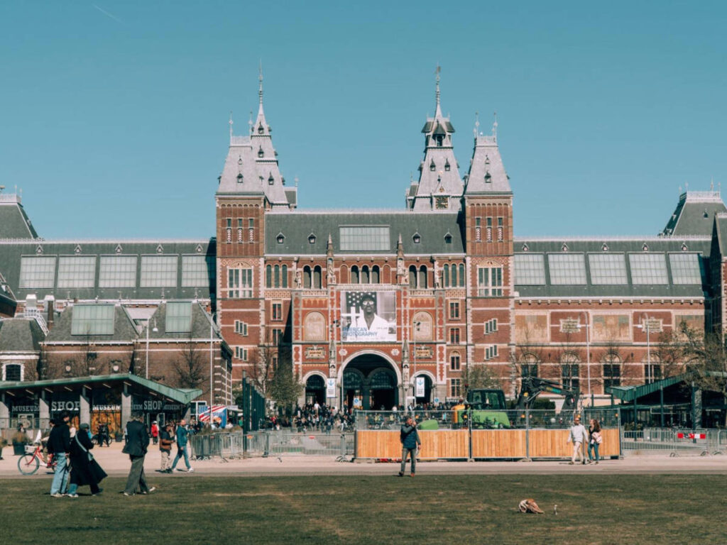 Panoramic view of the Rijksmuseum