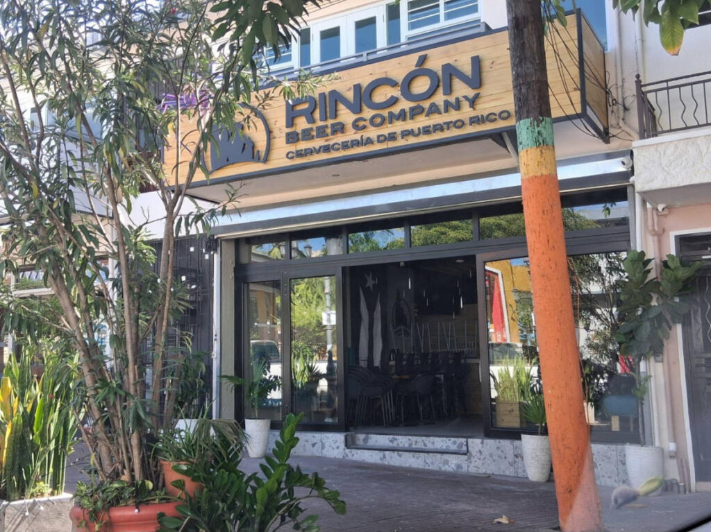 Exterior view of the Rincón Beer Company