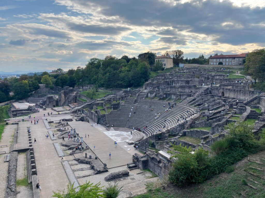 View at the Roman Amphitheater