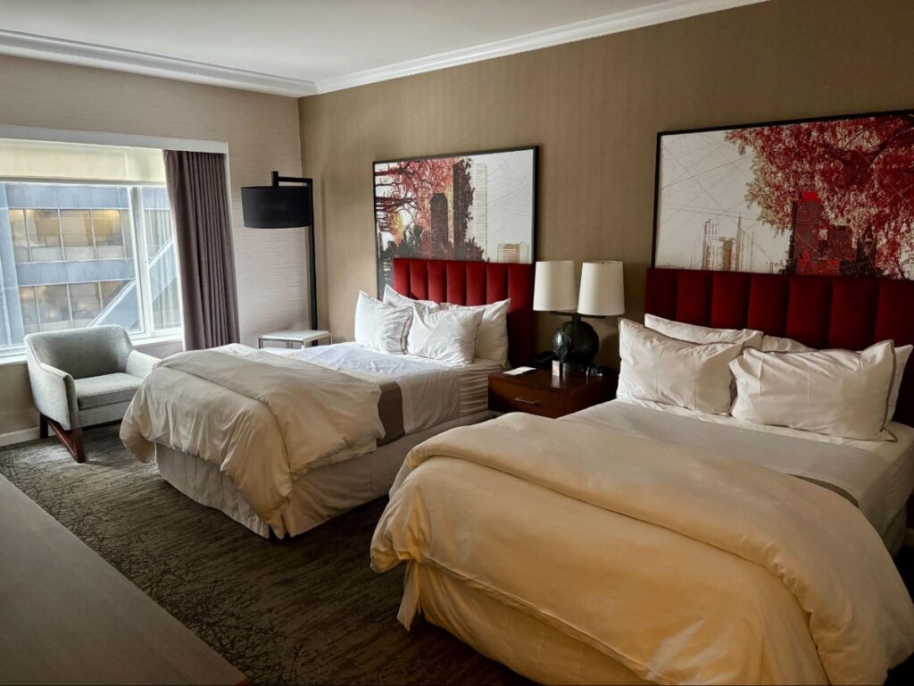 View inside a room at Westin Michigan Ave