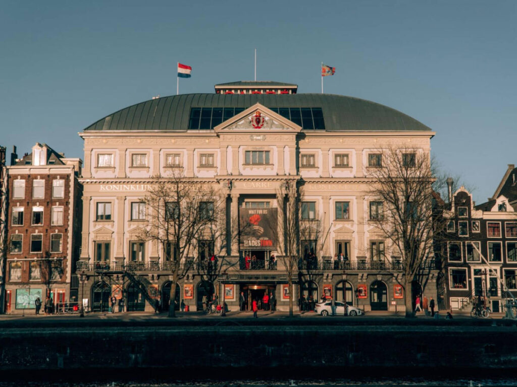 The facade of Royal Theatre Carré