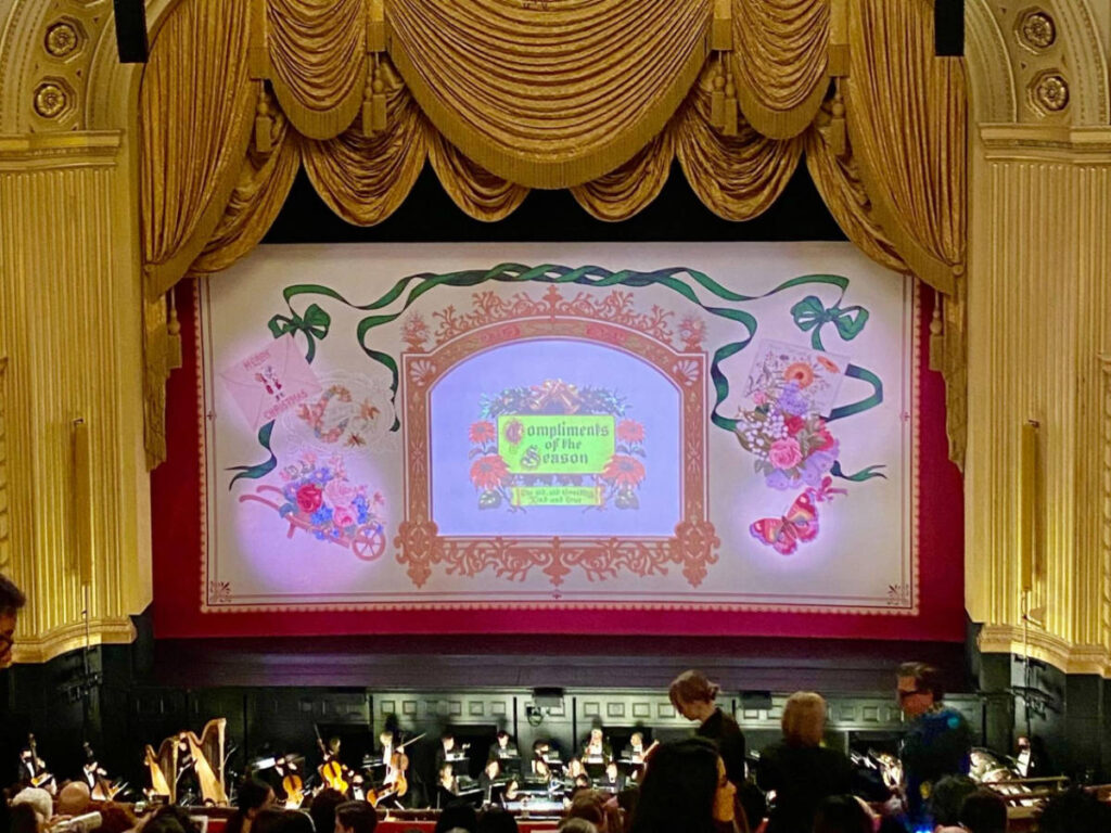 View from the inside of SF Opera House