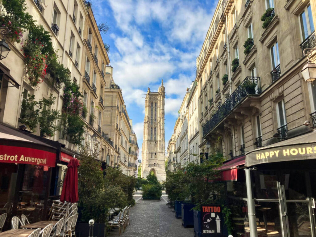 The bistrot and bar around the Saint-Merri district