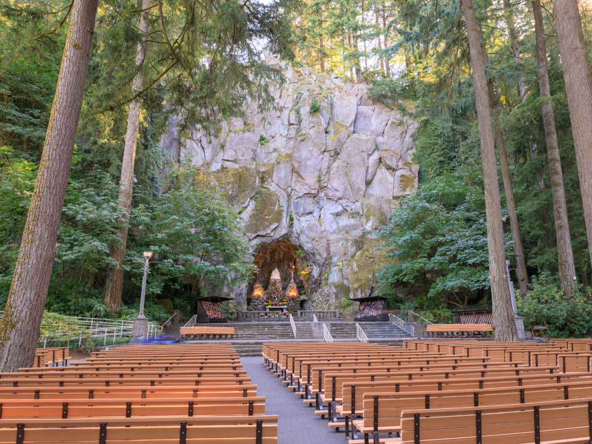 View of seats at The Grotto
