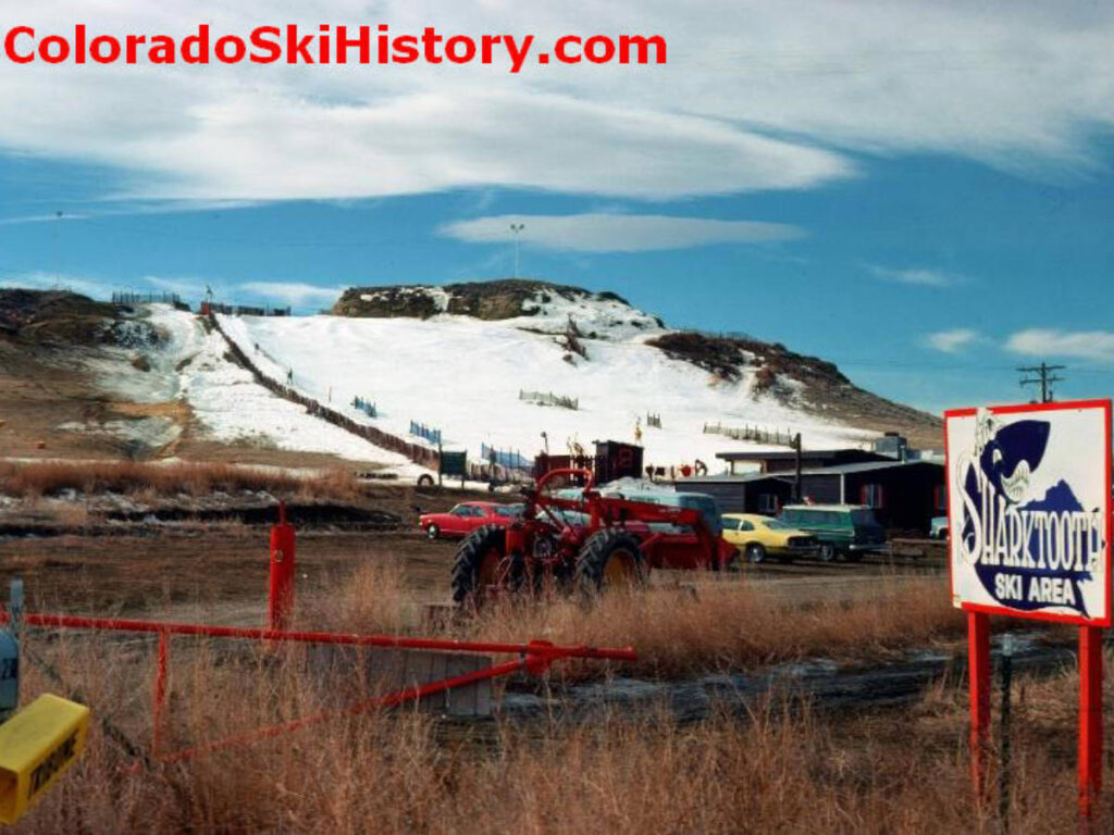 View at the Sharktooth Ski Area
