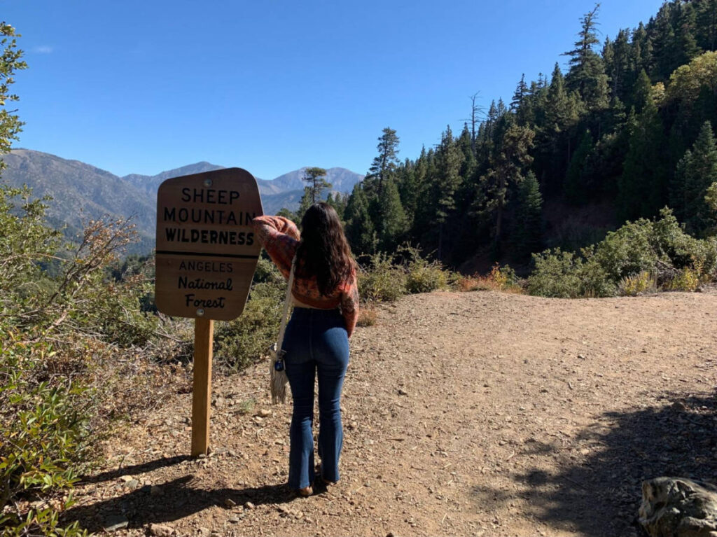 The author, McKenna Mobley at the Sheep Mountain Wilderness