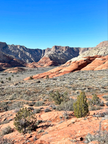 Panoramic desert views at Snow Canyon State Park