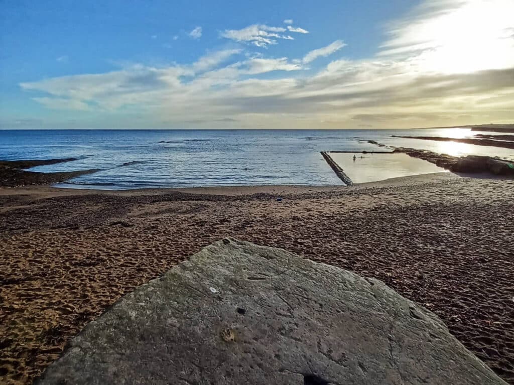 View of an outdoor pool in St Andrews