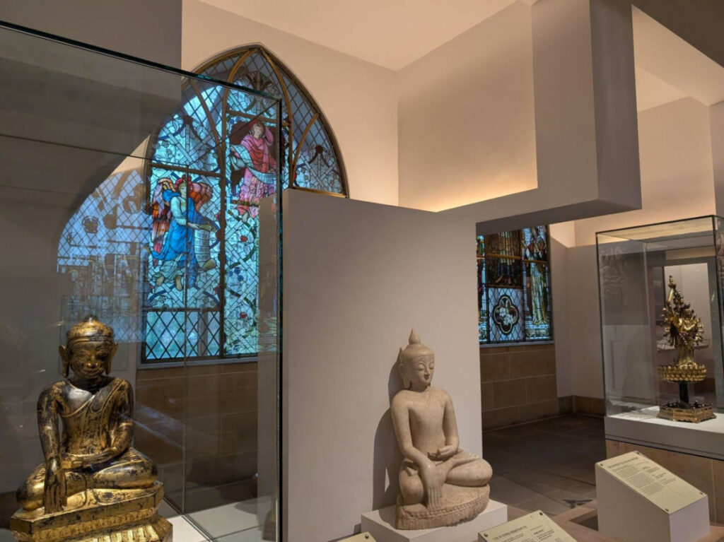 View of the religious displays at St Mungo Museum