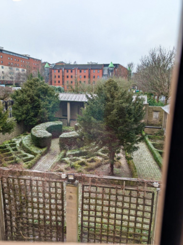 Overlooking view of the St Nicholas Garden