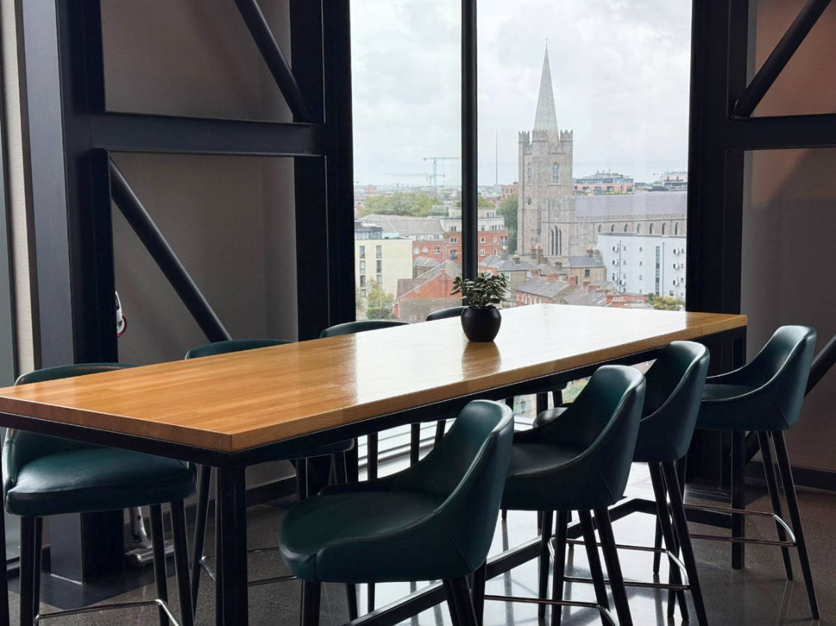 View at The Aloft Dublin City