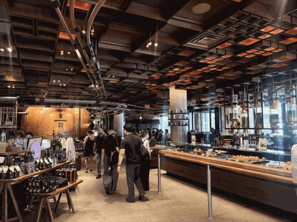 Inside the Starbucks Reserve Roastery New York