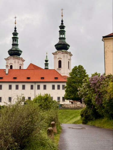 View outside the Starhov Monastery
