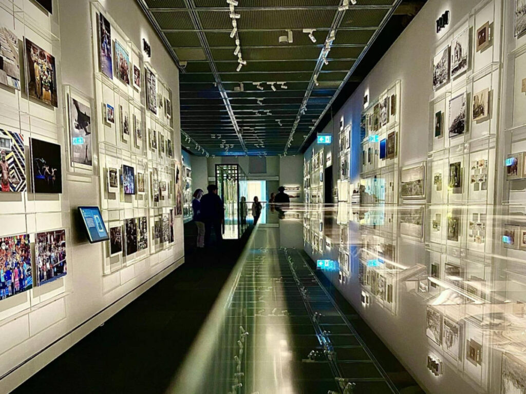 View of the media collection at the State Library of New South Wales