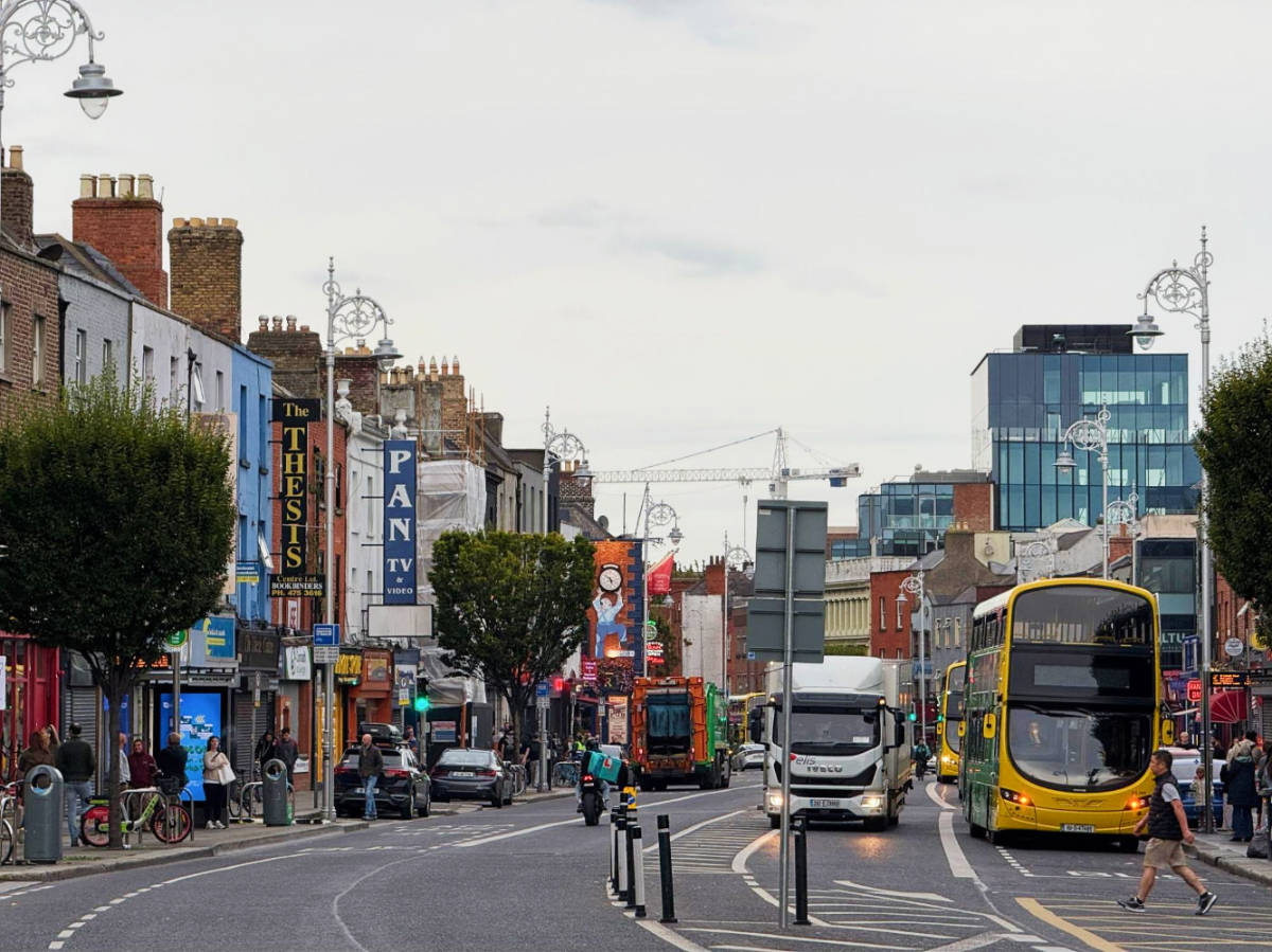 View at the streets of Portobello