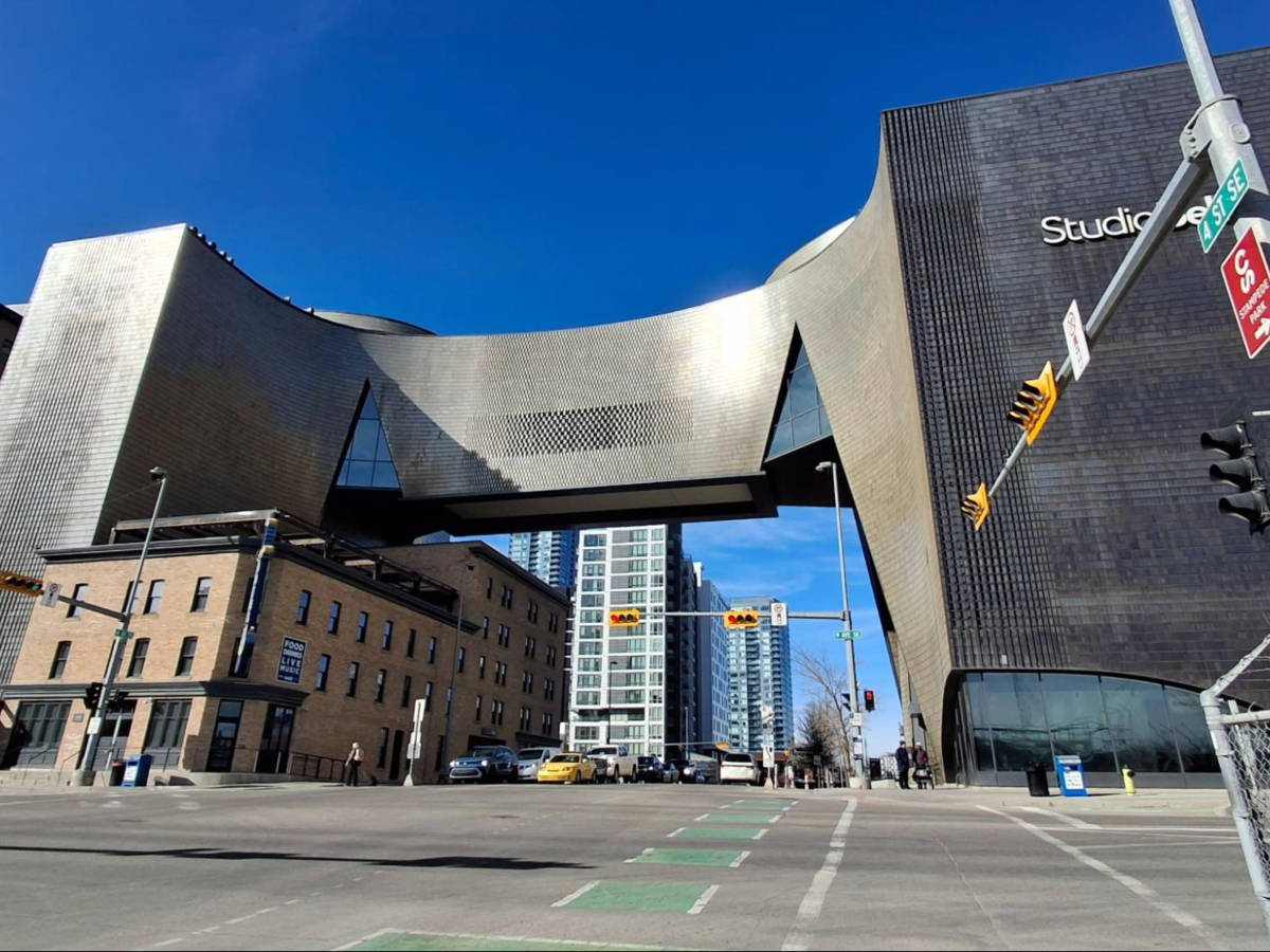 The unique architecture of the Studio Bell and the legendary King Eddy