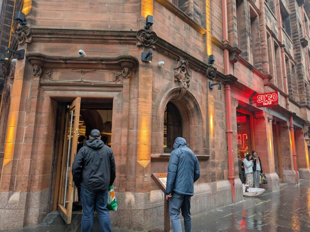 View from the outside of Sugo Pasta
