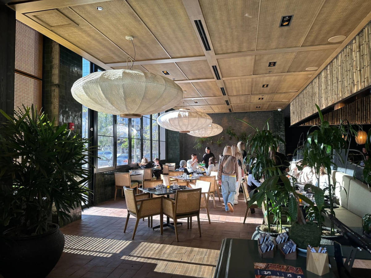 The interior of the Sunda New Asian