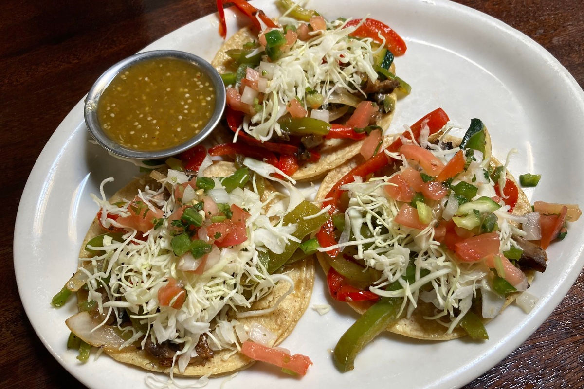Tacos served at Adelitas Cocina Y Cantina