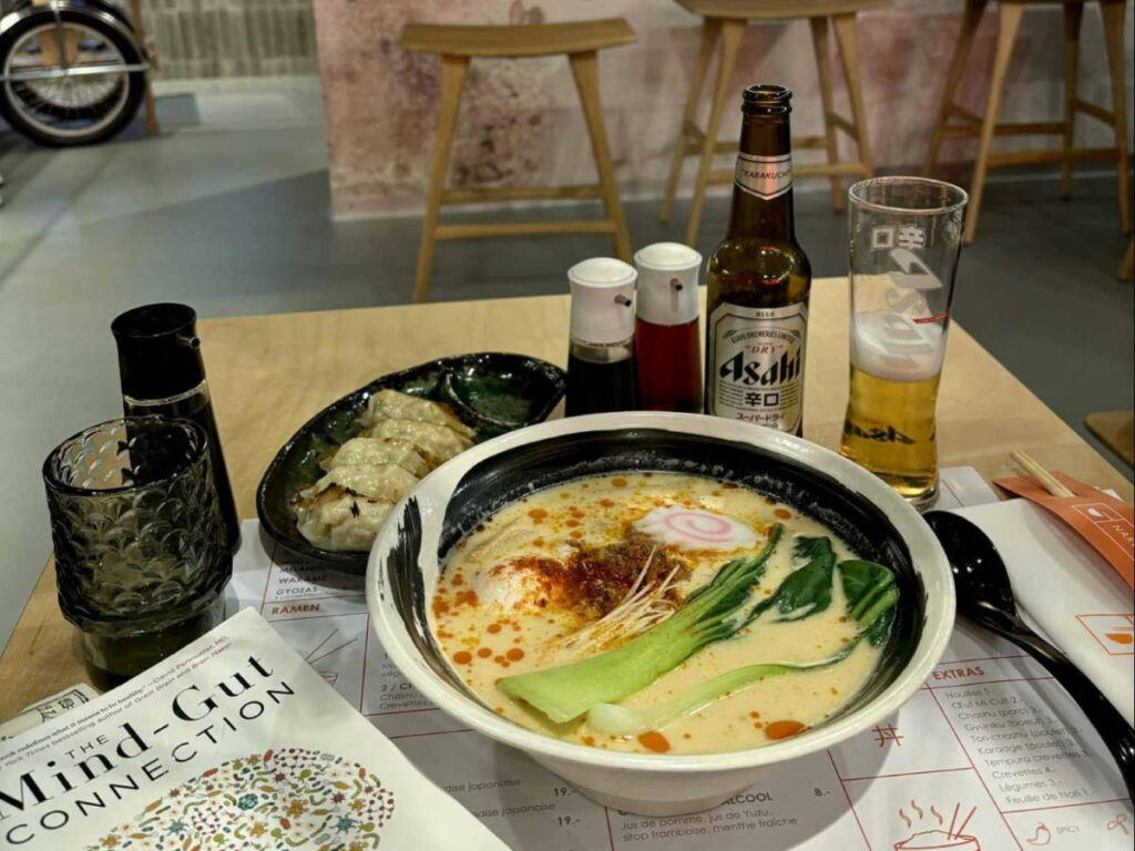 A bowl of Tantanmen Ramen at Sushizen