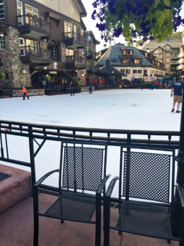 View of the Beaver Creek Ice Rink