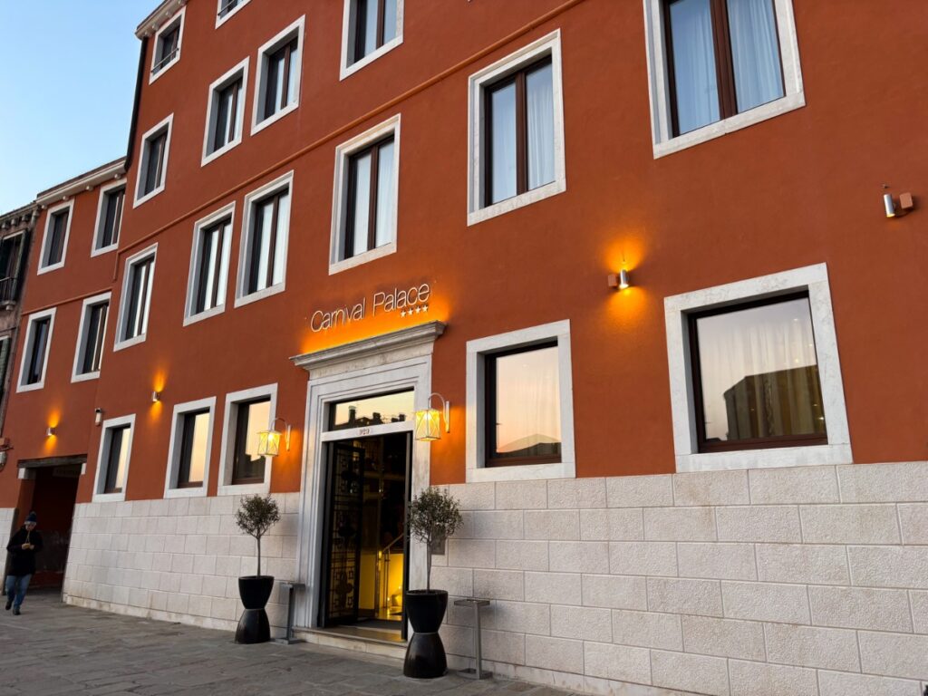 Exterior of The Carnival Palace