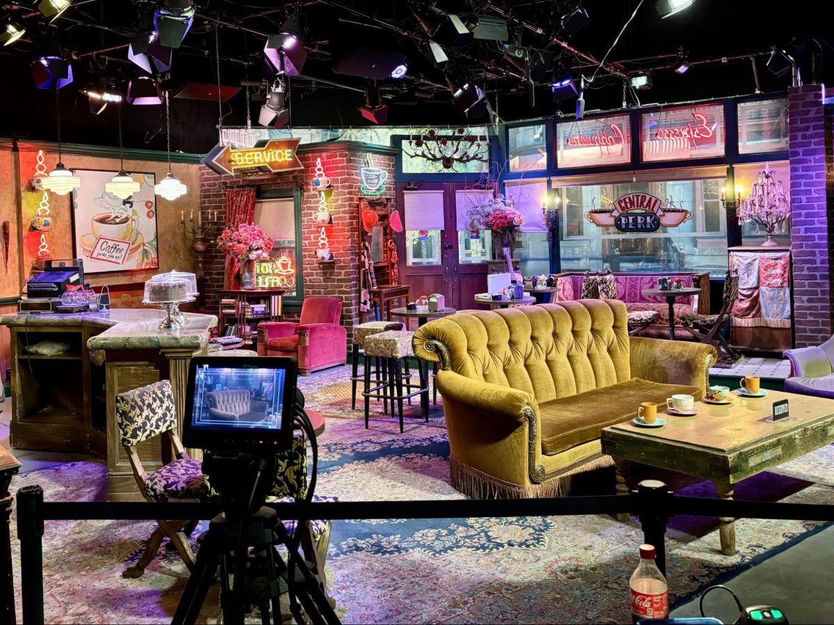 View of the Central Perk set from Friends