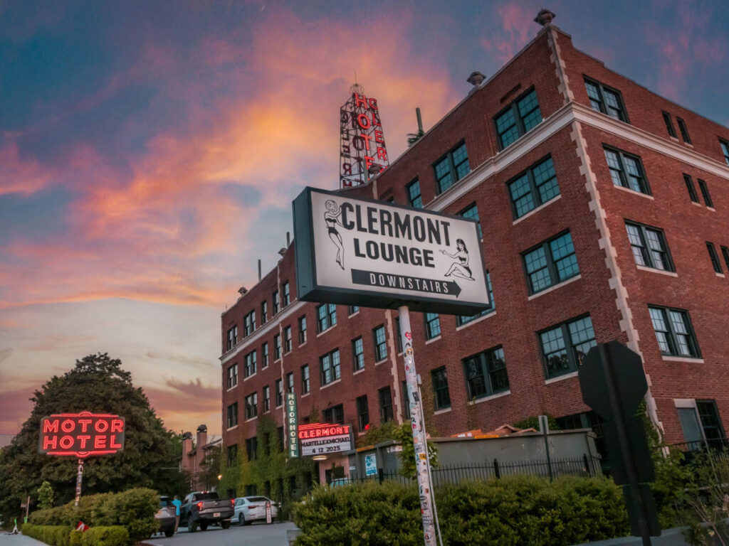 View of the The Clermont Lounge near the hotels