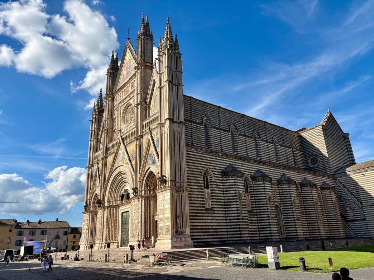 Facade of The Duomo of Orvieto