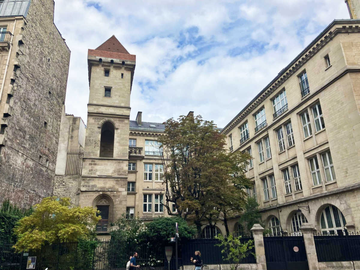The facade of the “Fearless Jean” Tower